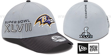 Ravens SUPER BOWL XLVII CHAMPS Flex Hat by New Era