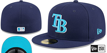 Rays 2024 FATHERS DAY Fitted Hat by New Era