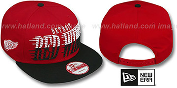 Red Wings 'SAILTIP SNAPBACK' Red-Black Hat by New Era