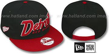 Red Wings 'SNAP-IT-BACK SNAPBACK' Black-Red Hat by New Era