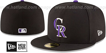 Rockies AC-ONFIELD GAME Hat by New Era