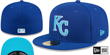 Royals 2024 FATHERS DAY Fitted Hat by New Era