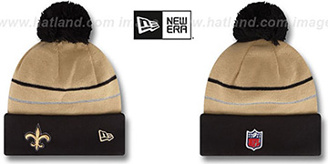 Saints 'THANKSGIVING DAY' Knit Beanie Hat by New Era