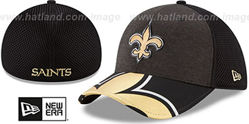 Saints 2017 NFL ONSTAGE FLEX Hat by New Era