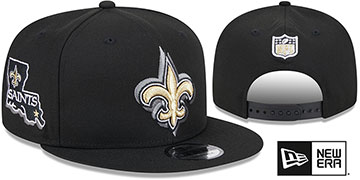 Saints 2024 NFL DRAFT SNAPBACK Black Hat by New Era