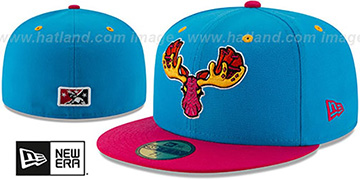 Sea Dogs COPA Blue-Pink Fitted Hat by New Era