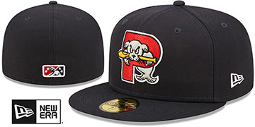 Sea Dogs MILB ONFIELD HOME Navy Fitted Hat by New Era