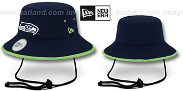 Seahawks '2014 NFL TRAINING BUCKET' Navy Hat by New Era