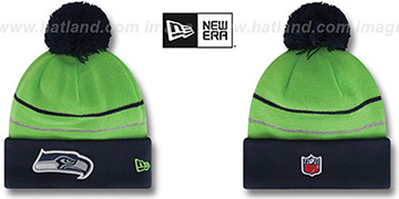 Seahawks THANKSGIVING DAY Knit Beanie Hat by New Era