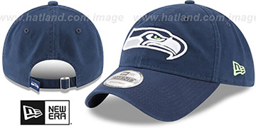 Seahawks CORE-CLASSIC STRAPBACK Navy Hat by New Era