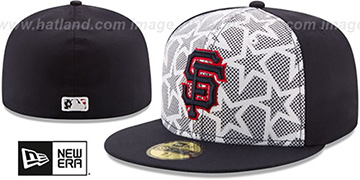 SF Giants 2016 JULY 4TH STARS N STRIPES Fitted Hat by New Era