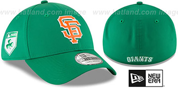 SF Giants 2018 ST PATRICKS DAY FLEX Hat by New Era