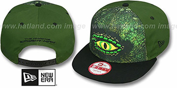 Spiderman 'SUB FRONT LIZARD SNAPBACK' Adjustable Hat by New Era