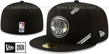 Spurs '2019 NBA DRAFT' Black Fitted Hat by New Era