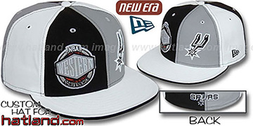 Spurs CONFERENCE 'DOUBLE WHAMMY' Fitted Hat by New Era