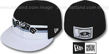 Spurs 'HARDWOOD HORIZON' Fitted Hat by New Era