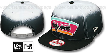 Spurs 'SUBLENDER SNAPBACK' Black-White Hat by New Era