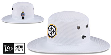 Steelers 2024 NFL TRAINING BUCKET Hat by New Era