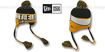 Steelers CRAYON BOX Knit Beanie Hat by New Era