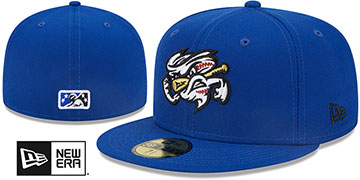 Storm Chasers 'MILB ONFIELD HOME' Royal Fitted Hat by New Era