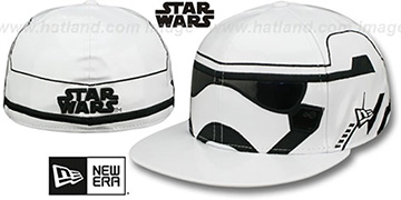 Storm Trooper - 2 CHARACTER FACE Fitted Hat by New Era