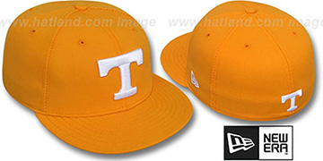 Tennessee NCAA-BASIC Orange Fitted Hat by New Era