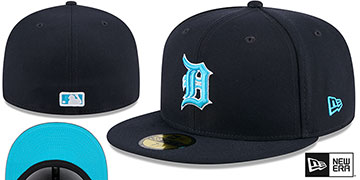 Tigers 2024 'FATHERS DAY' Fitted Hat by New Era