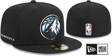 Timberwolves 24-25 ALTERNATE CITY-EDITION Fitted Hat by New Era