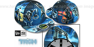 Tron 'HI-RES ALL OVER' Multi Fitted Hat by New Era