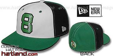 Walker PINWHEEL White-Black-Green Fitted Hat by New Era