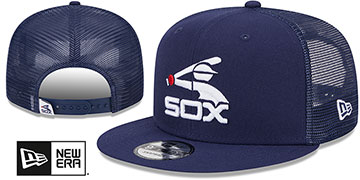 White Sox 'COOP TEAM-BASIC TRUCKER SNAPBACK' Navy Hat by New Era