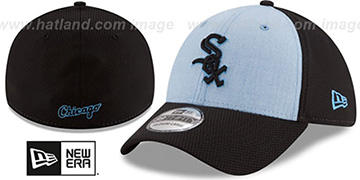 White Sox 2018 FATHERS DAY FLEX Sky-Black Hat by New Era