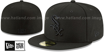 White Sox 'BLACKOUT' Fitted Hat by New Era