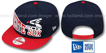 White Sox COOP STOKED SNAPBACK Navy-Red Hat by New Era