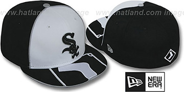 White Sox 'HFVL BIGBOY' White-Black Fitted Hat by New Era