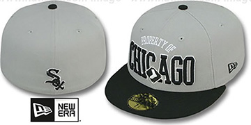 White Sox 'TEAM-PRIDE' Grey-Black Fitted Hat by New Era