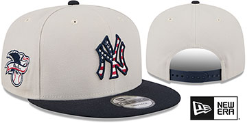 Yankees 2024 JULY 4TH STARS N STRIPES SNAPBACK Hat by New Era