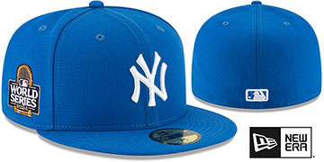 Yankees 2024 WORLD SERIES Royal-White Fitted Hat by New Era