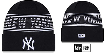 Yankees 24-25 SPORT-KNIT Navy Beanie Hat by New Era