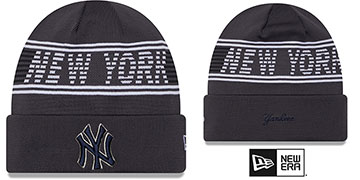 Yankees 24-25 SPORT-KNIT Charcoal Beanie Hat by New Era