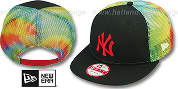 Yankees MESH TYE-DYE SNAPBACK Hat by New Era