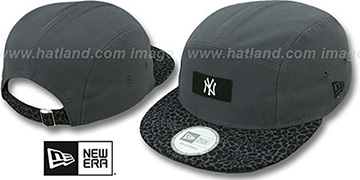 Yankees SAFARI CAMPER STRAPBACK Grey Hat by New Era