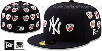 Yankees 'SPIKE LEE' GLOVES Navy Fitted Hat by New Era