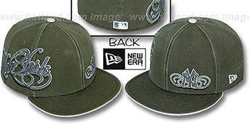 Yankees SULTAN Olive Fitted Hat by New Era