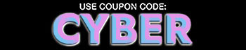 Use coupon code CYBER