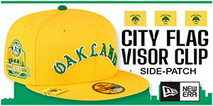 City Flag Visor Clip Side-Patch Hats