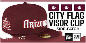 City Flag Visor Clip Side-Patch Hats