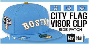 City Flag Visor Clip Side-Patch Hats