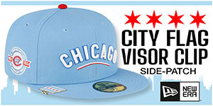 City Flag Visor Clip Side-Patch Hats