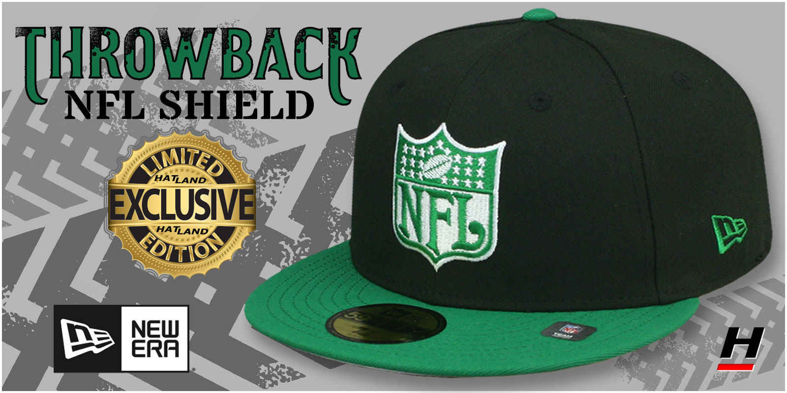 Throwback NFL Shield-Basic Hats